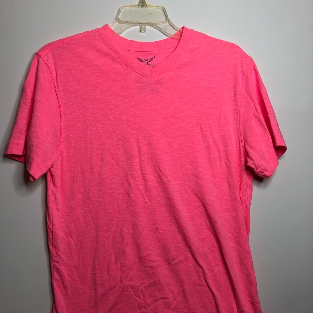 Neon Pink Faded Glory V-Neck